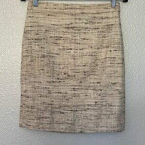 J. Crew silk tweed pencil Skirt